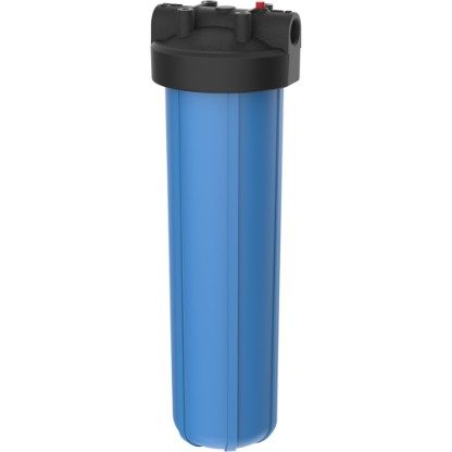 150233-CS Pentair Big Blue  Plastic Filter housing 1inch in-out for 4-1/2" X 20" cartridges